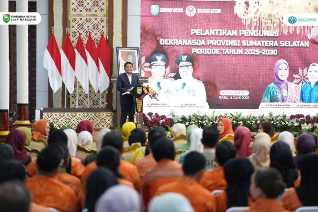 Gubernur Herman Deru Dorong Dekranasda Sumsel Jadi Penggerak Ekonomi Kreatif dan Budaya