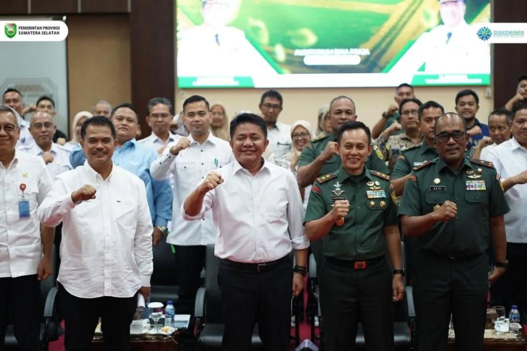 Herman Deru Optimis Cetak Sawah 48.000 Ha di Sumsel Perkuat Ketahanan Pangan Nasional