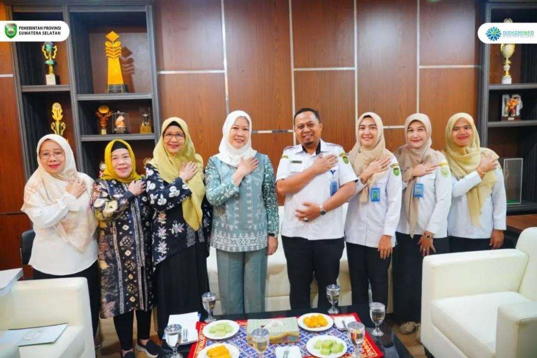 Ketua TP PKK Sumsel Feby Deru Sambut Baik Lomba Balita Sehat Dinkes Provinsi Sumsel
